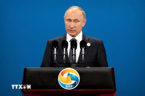 Tổng thống Nga Vladimir Putin. (Nguồn: AFP/TTXVN)