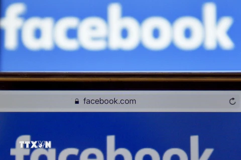  Biểu tượng Facebook tại Vertou, Pháp. (Nguồn: AFP/TTXVN)