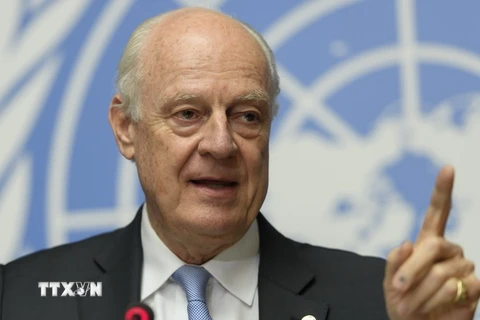 Đặc phái viên Liên hợp quốc về vấn đề Syria Staffan de Mistura. (Nguồn: EPA/TTXVN)