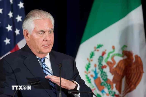 Ngoại trưởng Mỹ Rex Tillerson. (Nguồn: AFP/TTXVN)