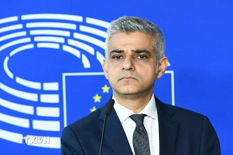Thị trưởng London Sadiq Khan. (Nguồn: AFP/TTXVN)