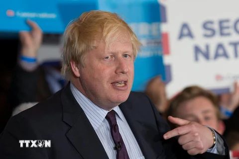 Ngoại trưởng Anh Boris Johnson. (Nguồn: EPA/TTXVN)