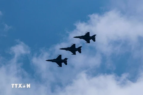 Chiến đấu cơ F-16. (Nguồn: EPA/TTXVN)