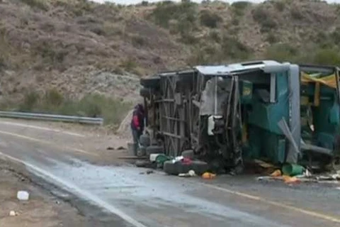 Hiện trường vụ tai nạn. (Nguồn: channelstv.com)