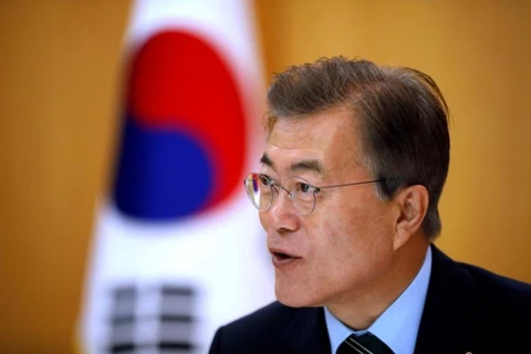 Tổng thống Hàn Quốc Moon Jae-in. (Nguồn: Reuters)