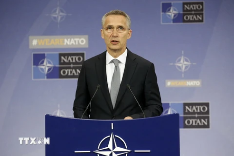 Tổng thư ký NATO Jens Stoltenberg. (Nguồn: EPA/TTXVN) 