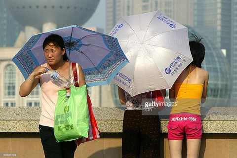 Shanghai has experienced a record heat wave