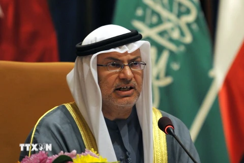  Ngoại trưởng UAE Anwar Gargash. (Nguồn: AFP/TTXVN)