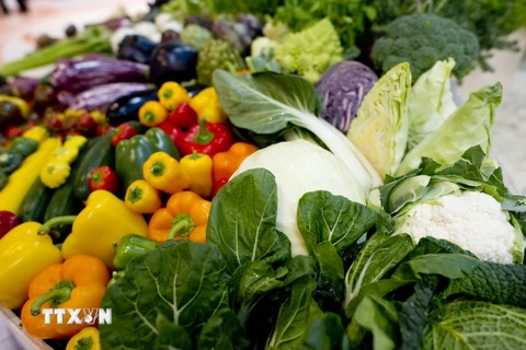 Vitamin B3 có nhiều trong các loại rau xanh. (Nguồn: AFP/TTXVN)