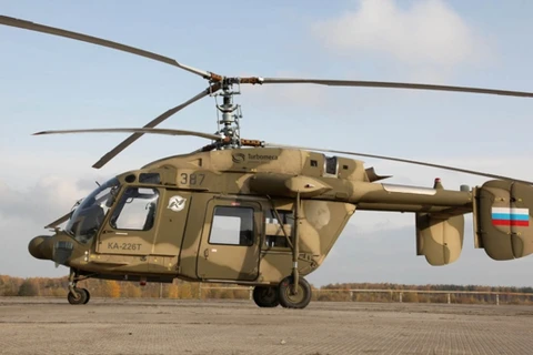 Máy bay trực thăng Kamov Ka-226T. (Nguồn: in.rbth.com)