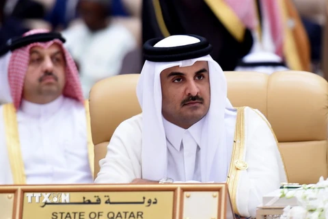 Hoàng thân Qatar Tamim bin Hamad al-Thani. (Nguồn: AFP/TTXVN)