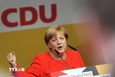 Thủ tướng Đức Angela Merkel. (Nguồn: AFP/TTXVN) 