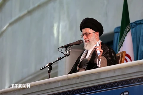 Lãnh tụ tối cao Iran Ayatollah Ali Khamenei. (Nguồn: AFP/TTXVN)