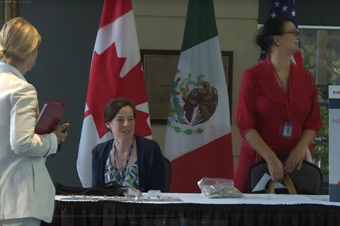[Video] Khai mạc vòng 3 tái đàm phán NAFTA tại Ottawa
