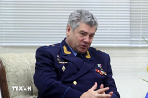 Tư lệnh Lực lượng Không quân-Vũ trụ Nga (VKS), Thượng tướng Viktor Bondarev, (Nguồn: AFP/TTXVN)