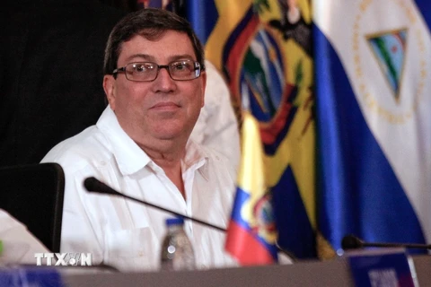 Ngoại trưởng Cuba Bruno Rodriguez. (Nguồn: THX/TTXVN)