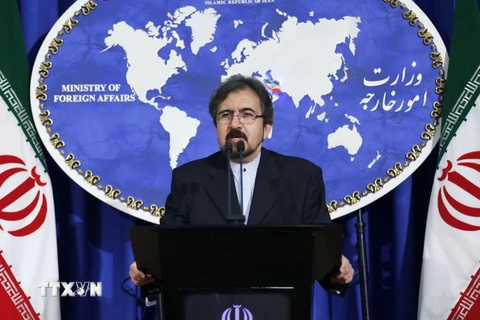 Người phát ngôn Bộ Ngoại giao Iran Bahram Qasemi. (Nguồn: AFP/TTXVN) 