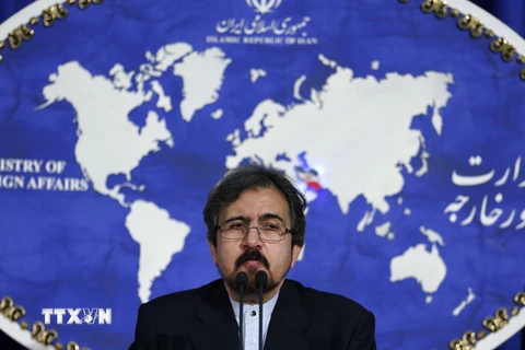 Người phát ngôn Bộ Ngoại giao Iran Bahram Qassemi. (Nguồn: AFP/TTXVN)