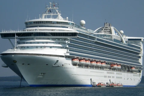 Siêu tàu Caribbean Princess. (Nguồn: cruisemapper.com)