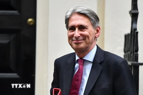Bộ trưởng Tài chính Anh Philip Hammond. (Nguồn: AFP/TTXVN) 