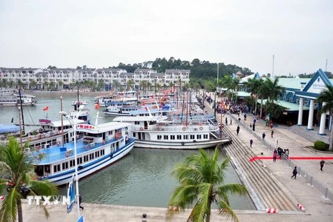 Quang cảnh Cảng tàu khách quốc tế Tuần Châu. (Ảnh minh họa: Nguyễn Hoàng/TTXVN)