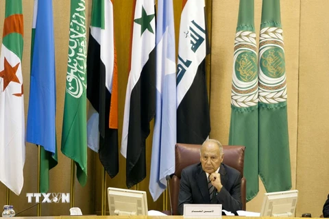 Tổng Thư ký Liên đoàn Arab (AL) Ahmed Aboul-Gheit trong cuộc họp tại Cairo, Ai Cập ngày 12/9. (Nguồn: THX/TTXVN)