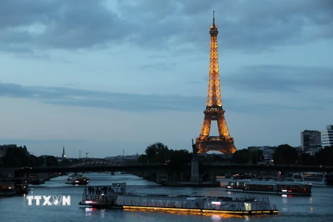 Thủ đô Paris của Pháp được chọn để đặt trụ sở Cơ quan ngân hàng châu Âu​. (Nguồn: AFP/TTXVN)