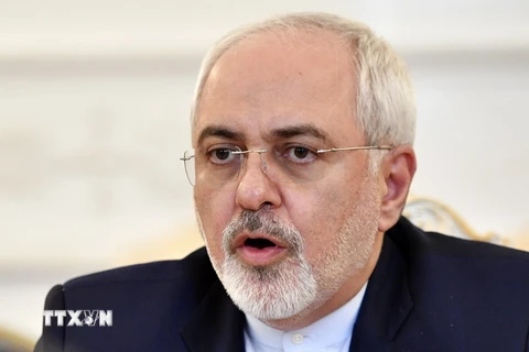  Ngoại trưởng Iran Mohammad Javad Zarif. (Nguồn: AFP/TTXVN)