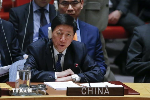 Phó Đại sứ thường trực của Trung Quốc tại LHQ, ông Ngô Hải Đào. (Nguồn: AFP/TTXVN) 