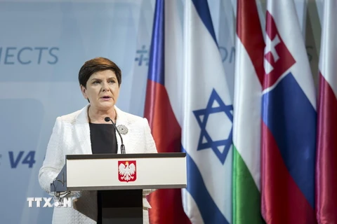 Thủ tướng Ba Lan Beata Szydlo. (Nguồn: EPA/TTXVN)