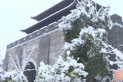 [Video] Vẻ đẹp tráng lệ sau mưa tuyết ở vùng Đông Bắc Trung Quốc 