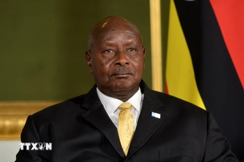 Tổng thống Uganda Yoweri Museveni. (Nguồn: AFP/TTXVN)