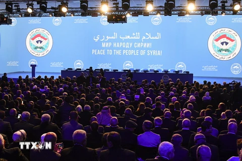 Các đại biểu tham dự Đại hội ở Sochi ngày 30/1. (Nguồn: AFP/TTXVN)