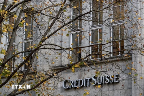 Một ngân hàng ở Zurich, Thụy Sĩ ngày. (Nguồn: AFP/TTXVN)