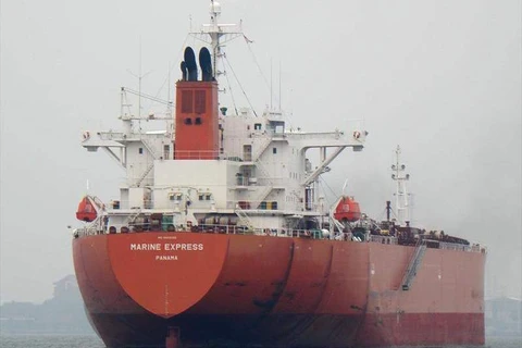 Tàu chở dầu Marine Express. (Nguồn: newindianexpress.com)