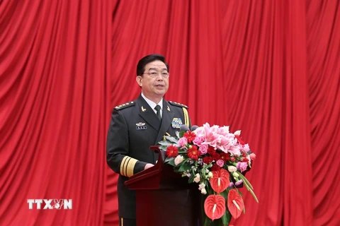  Bộ trưởng Quốc phòng Trung Quốc Thường Vạn Toàn. (Nguồn: THX/TTXVN)