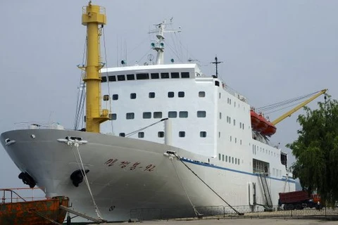 Tàu Mangyongbong-92 của Triều Tiên. (Nguồn: nknews.org)