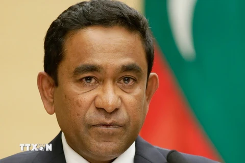 Tổng thống Maldives Abdulla Yameen. (Nguồn: AFP/TTXVN)