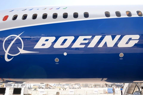 Biểu tượng Boeing. (Nguồn: AFP/TTXVN)