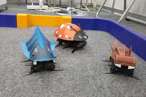 Hình dáng đa dạng của các chú bọ robot