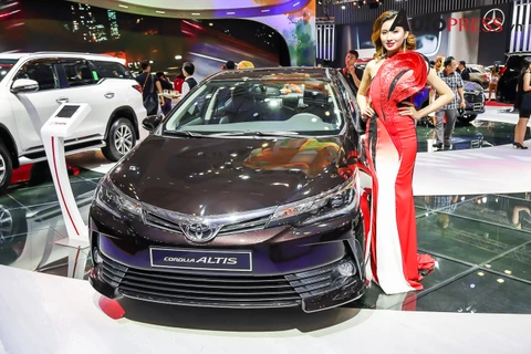 Mẫu Toyota Corolla Altis 2017. (Nguồn: autopress.vn)