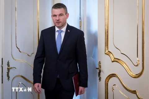 Tân Thủ tướng Slovakia, ông Peter Pellegrini. (Nguồn: AFP/TTXVN)