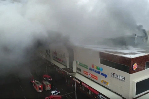 [Video] Nga: Cháy trung tâm thương mại, hơn 80 người thương vong