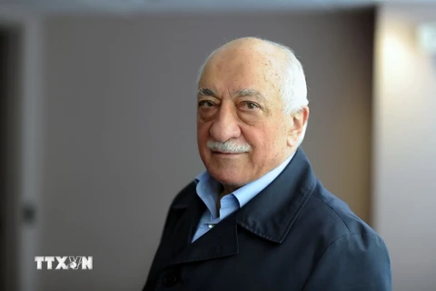 Giáo sĩ Fethullah Gulen tại nhà riêng ở Saylorsburg, Pennsylvania, Mỹ ngày 24/9/2013. (Nguồn: AFP/TTXVN)