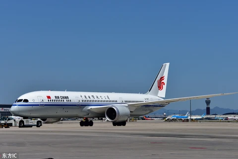 Máy bay Air China tại Sân bay Quốc tế Bắc Kinh (Nguồn: chinadaily.com.cn)
