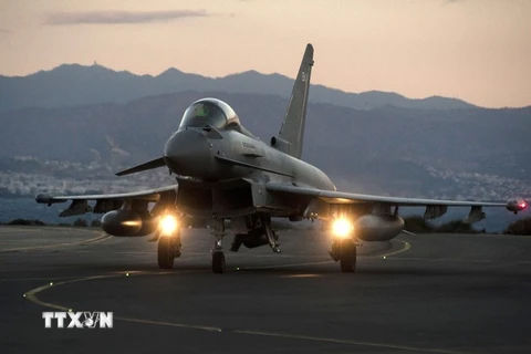 Chiến đấu cơ Tornado của Không quân Hoàng gia Anh. (Nguồn: AFP/TTXVN) 
