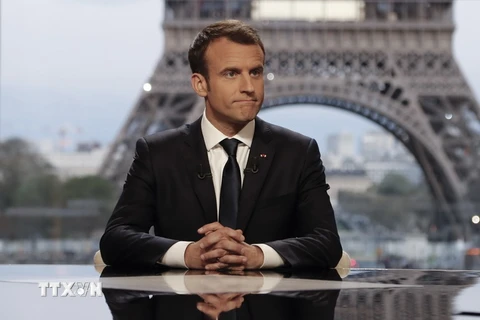 Tổng thống Pháp Emmanuel Macron. (Nguồn: AFP/TTXVN)