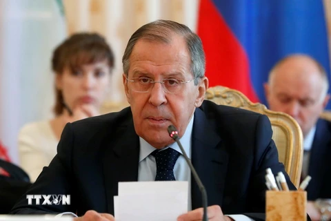 Ngoại trưởng Nga Sergey Lavrov. (Nguồn: EPA-EFE/TTXVN) 