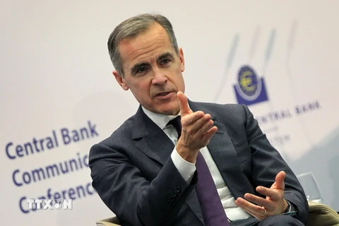 Thống đốc Ngân hàng trung ương Anh (BoE) Mark Carney. (Nguồn: AFP/TTXVN)