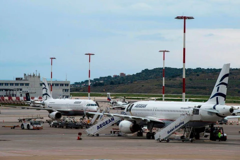 Hàng chục chuyến bay đến Hy Lạp đã bị hủy bỏ. (Nguồn: AFP/Getty Images)